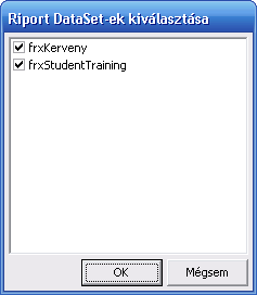 Ezután a megjelenő ablakban adjuk meg a Master Data-hoz tartozó DataSet-et. DataSet hozzáadása Ezután szerkeszthető a határozat sablon.