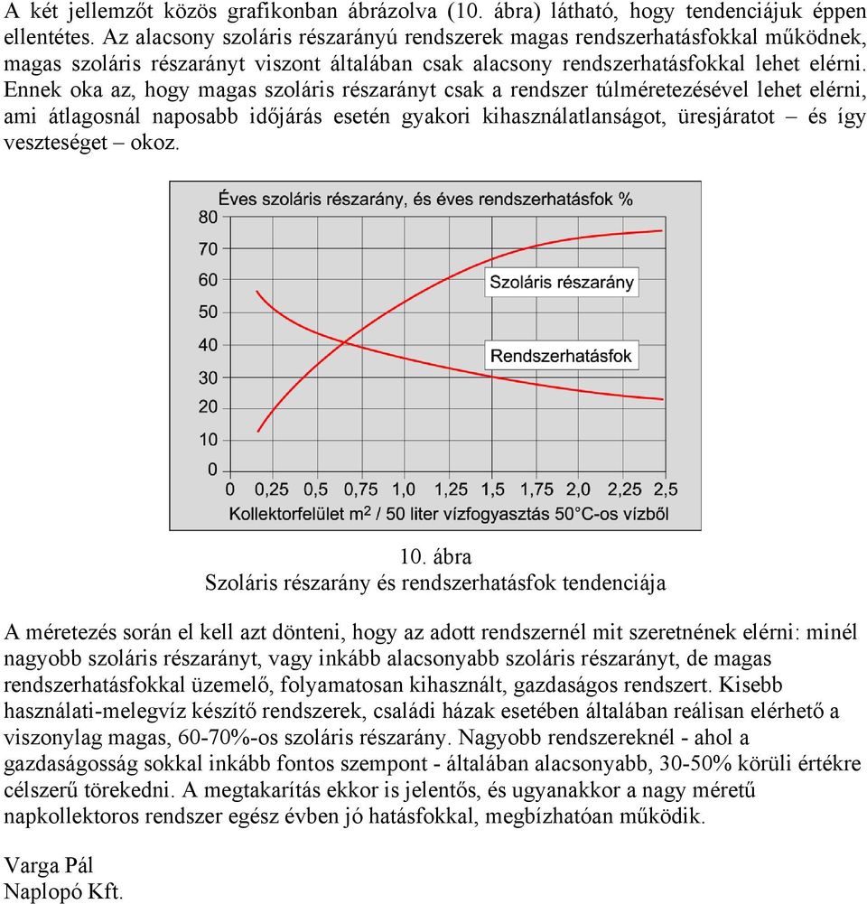 Ennek oka az, hogy magas szoláris részarányt csak a rendszer túlméretezésével lehet elérni, ami átlagosnál naposabb időjárás esetén gyakori kihasználatlanságot, üresjáratot és így veszteséget okoz.