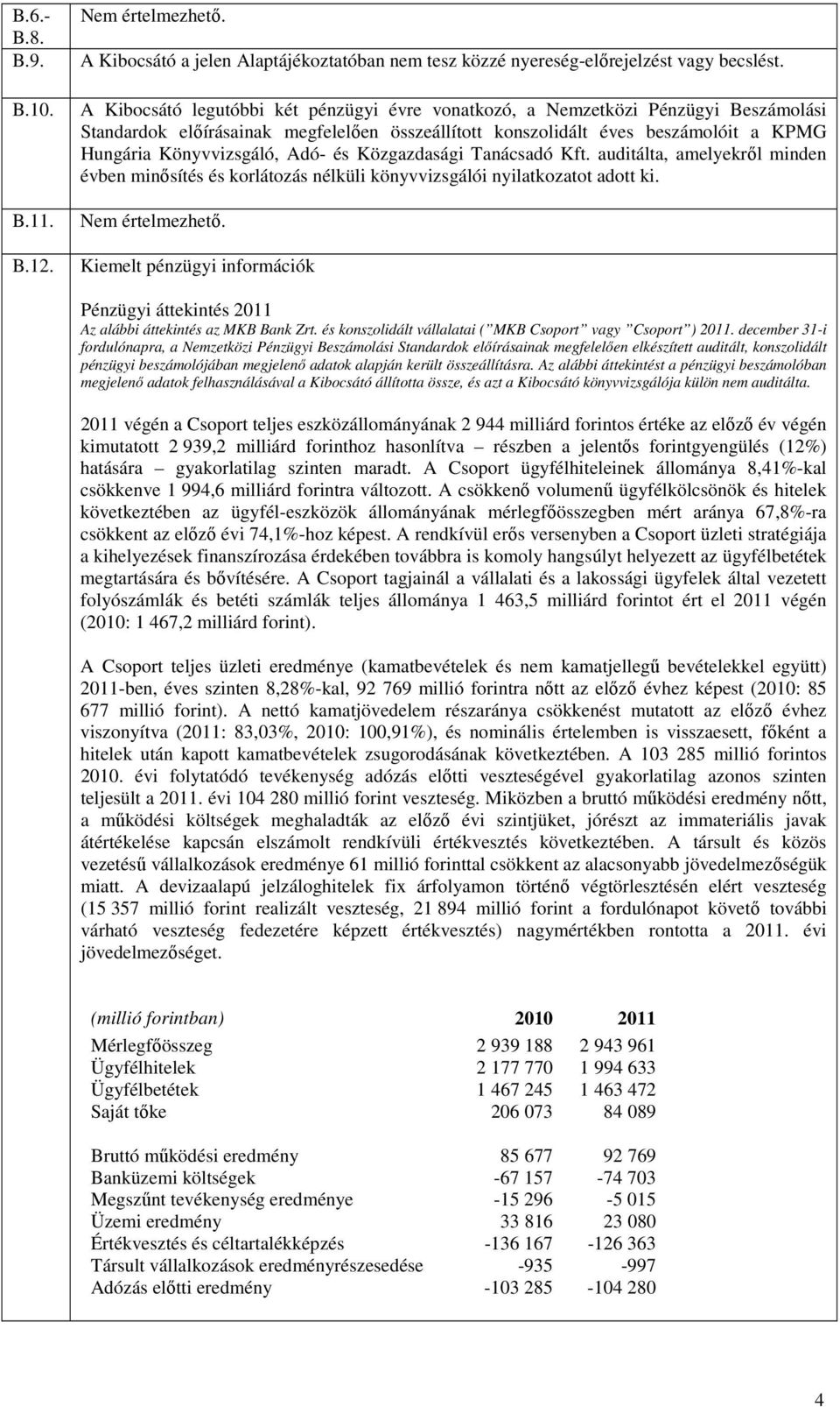 Adó- és Közgazdasági Tanácsadó Kft. auditálta, amelyekrıl minden évben minısítés és korlátozás nélküli könyvvizsgálói nyilatkozatot adott ki.