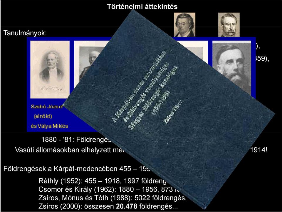 Bzottság (Magyarho Földta Társulat) Vasút állomásoba elhelyzett mérőműszere (Köveslgethy, chafarz) 94!