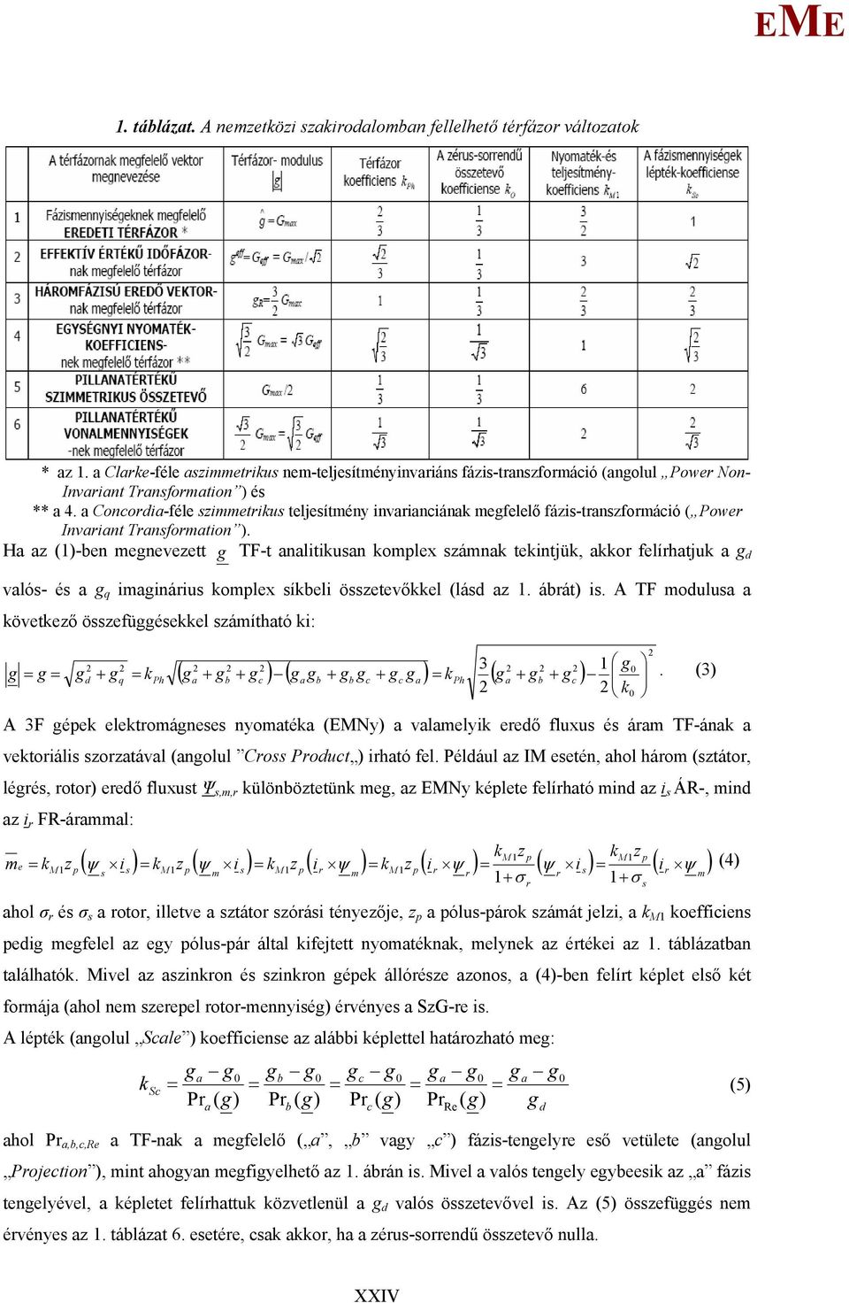 TF oulua a övtző özfüél záítható : ( ) ( ) ( ) 0 0 1 3 c b a Ph a c c b b a c b a Ph q. (3) 3F é ltoán nyoatéa (Ny) a valaly ő fluxu é áa TF-ána a vtoál zozatával (anolul Co Pouct ) ható fl.