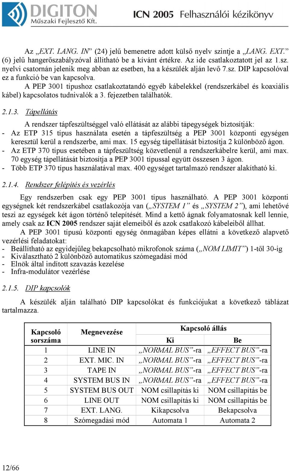 01 típushoz csatlakoztatandó egyéb kábelekkel (rendszerkábel és koaxiális kábel) kapcsolatos tudnivalók a 3.