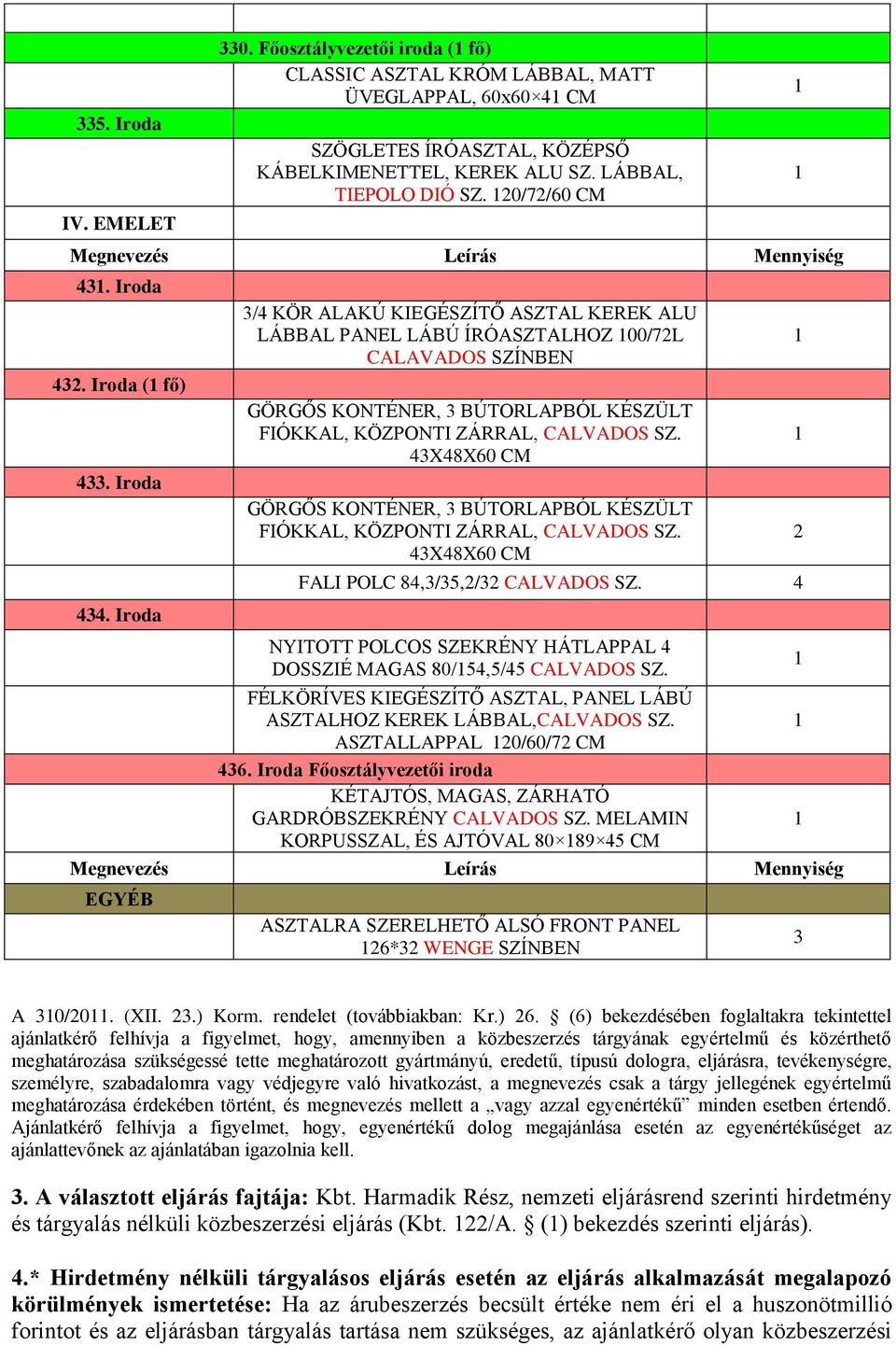 Iroda 3/4 KÖR ALAKÚ KIEGÉSZÍTŐ ASZTAL KEREK ALU LÁBBAL PANEL LÁBÚ ÍRÓASZTALHOZ 00/72L CALAVADOS SZÍNBEN GÖRGŐS KONTÉNER, 3 BÚTORLAPBÓL KÉSZÜLT FIÓKKAL, KÖZPONTI ZÁRRAL, CALVADOS SZ.