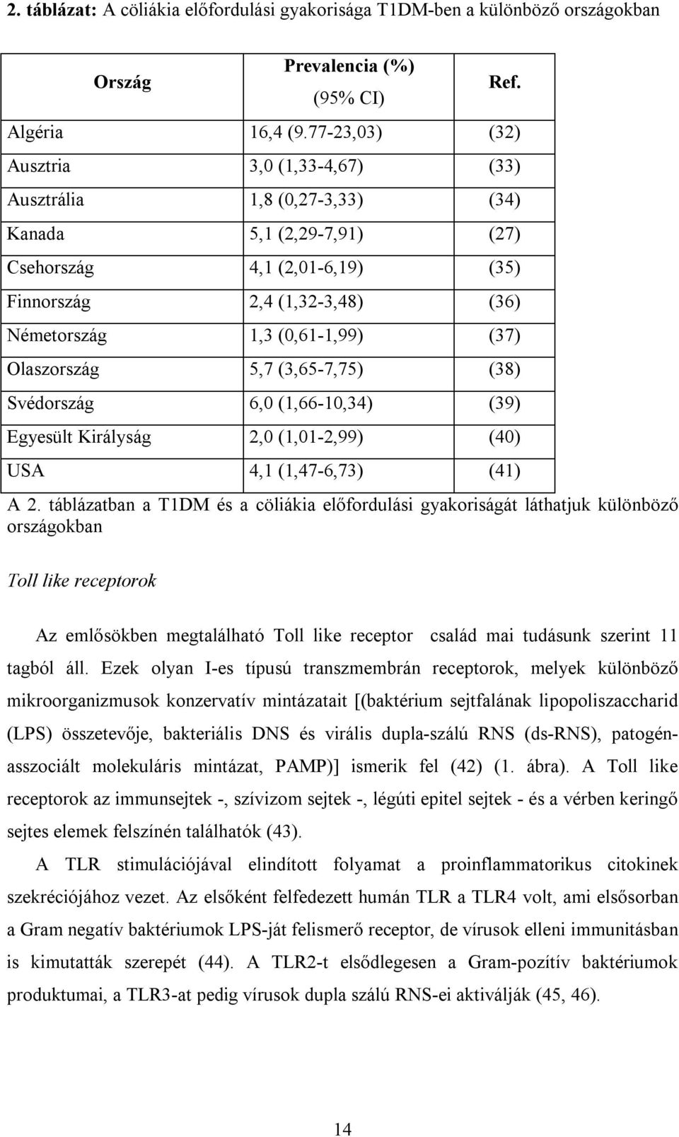 (37) Olaszország 5,7 (3,65-7,75) (38) Svédország 6,0 (1,66-10,34) (39) Egyesült Királyság 2,0 (1,01-2,99) (40) USA 4,1 (1,47-6,73) (41) A 2.