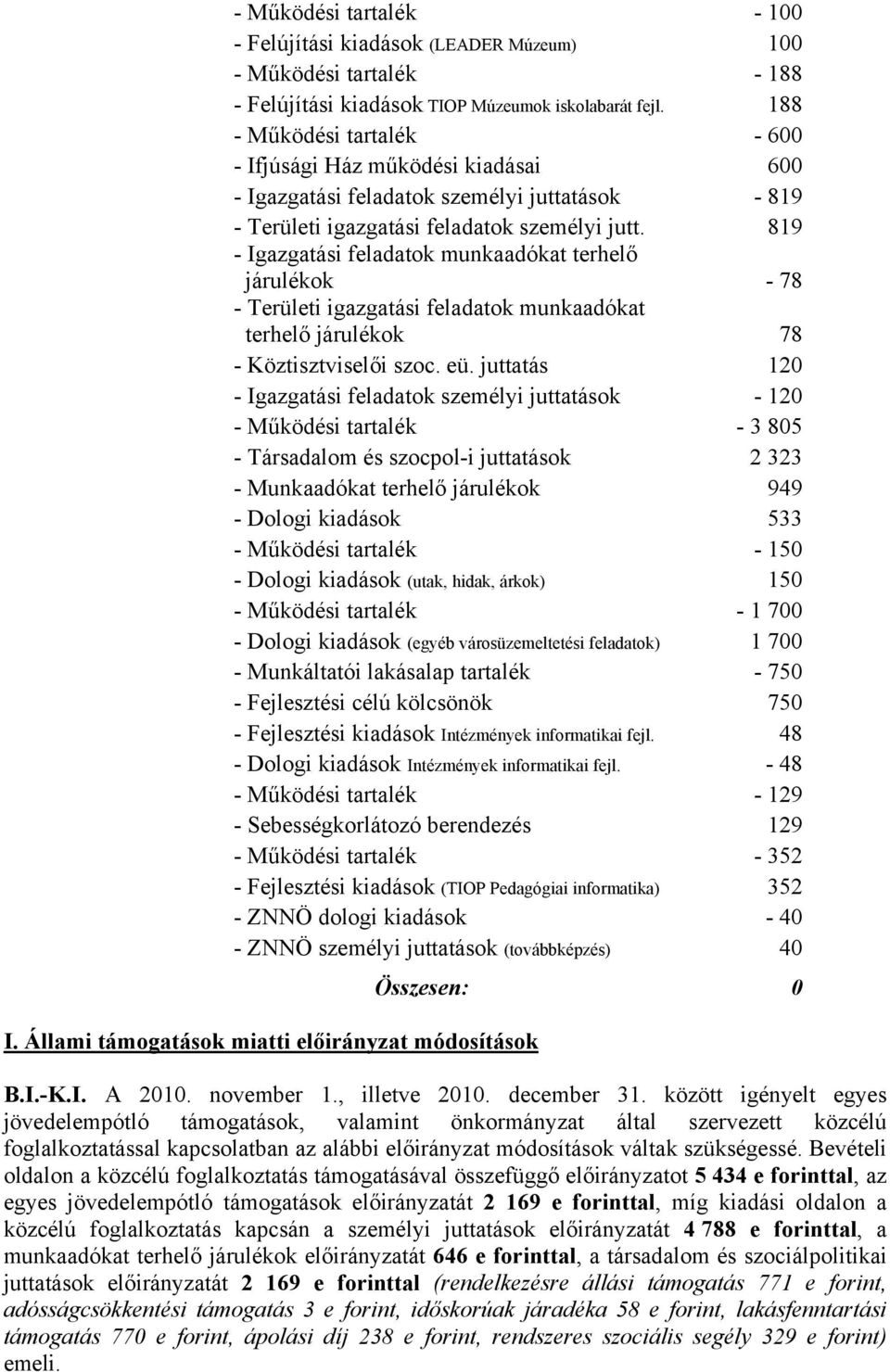 819 - Igazgatási feladatok munkaadókat terhelő járulékok - 78 - Területi igazgatási feladatok munkaadókat terhelő járulékok 78 - Köztisztviselői szoc. eü.