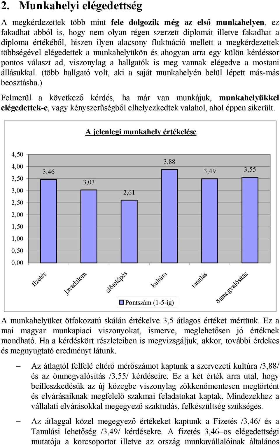 mostani állásukkal. (több hallgató volt, aki a saját munkahelyén belül lépett más-más beosztásba.