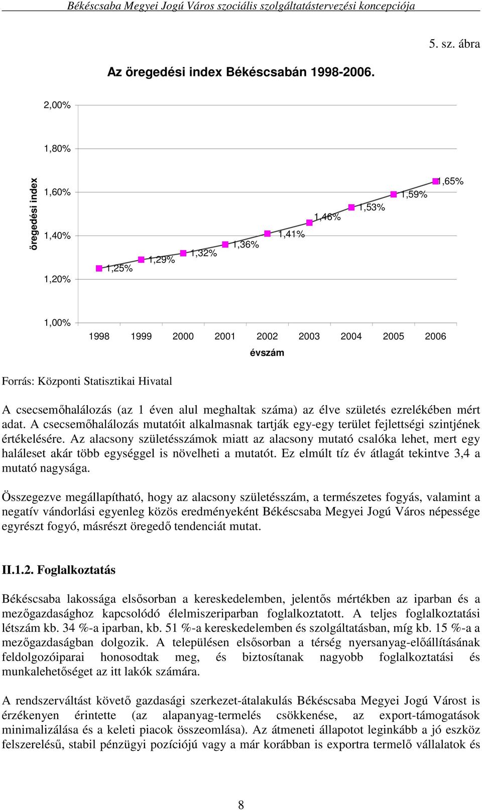 csecsemıhalálozás (az 1 éven alul meghaltak száma) az élve születés ezrelékében mért adat. A csecsemıhalálozás mutatóit alkalmasnak tartják egy-egy terület fejlettségi szintjének értékelésére.