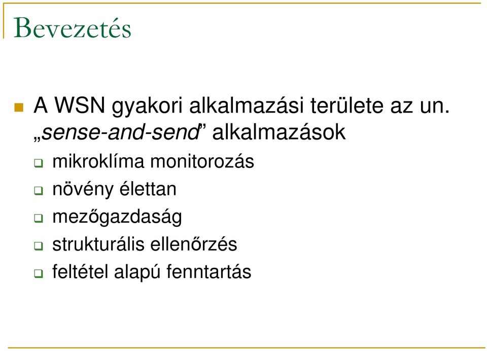 sense-and-send alkalmazások mikroklíma