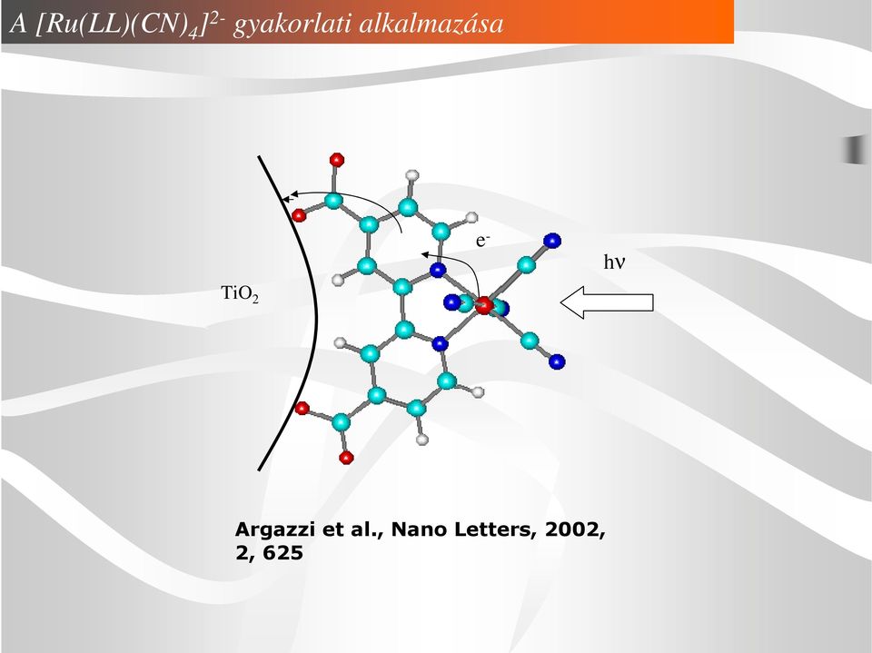 - hν TiO 2 Argazzi et al.