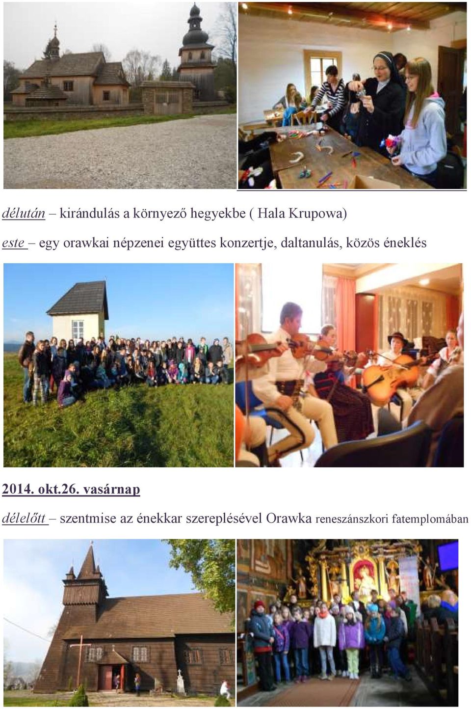 közös éneklés 2014. okt.26.