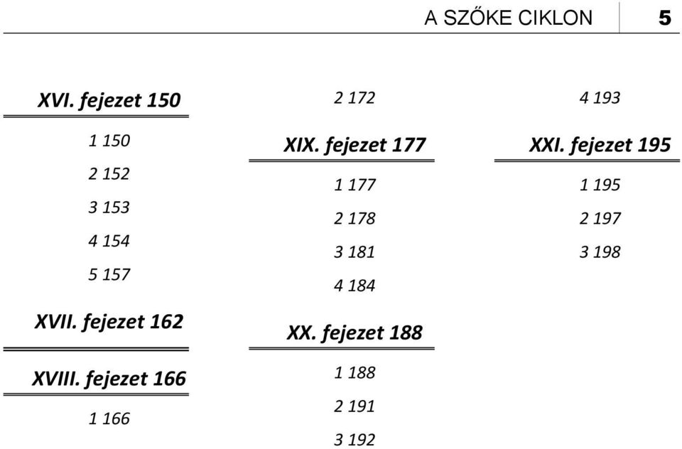 XVII. fejezet 162 XVIII. fejezet 166 1 166 XIX.