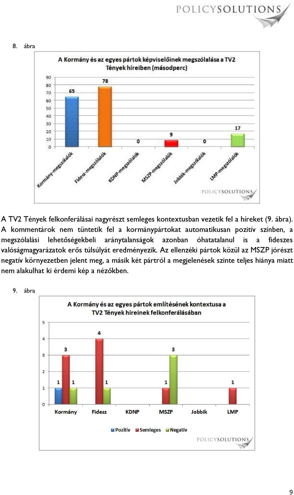 aránytalanságok azonban óhatatalanul is a fideszes valóságmagyarázatok erős túlsúlyát eredményezik.