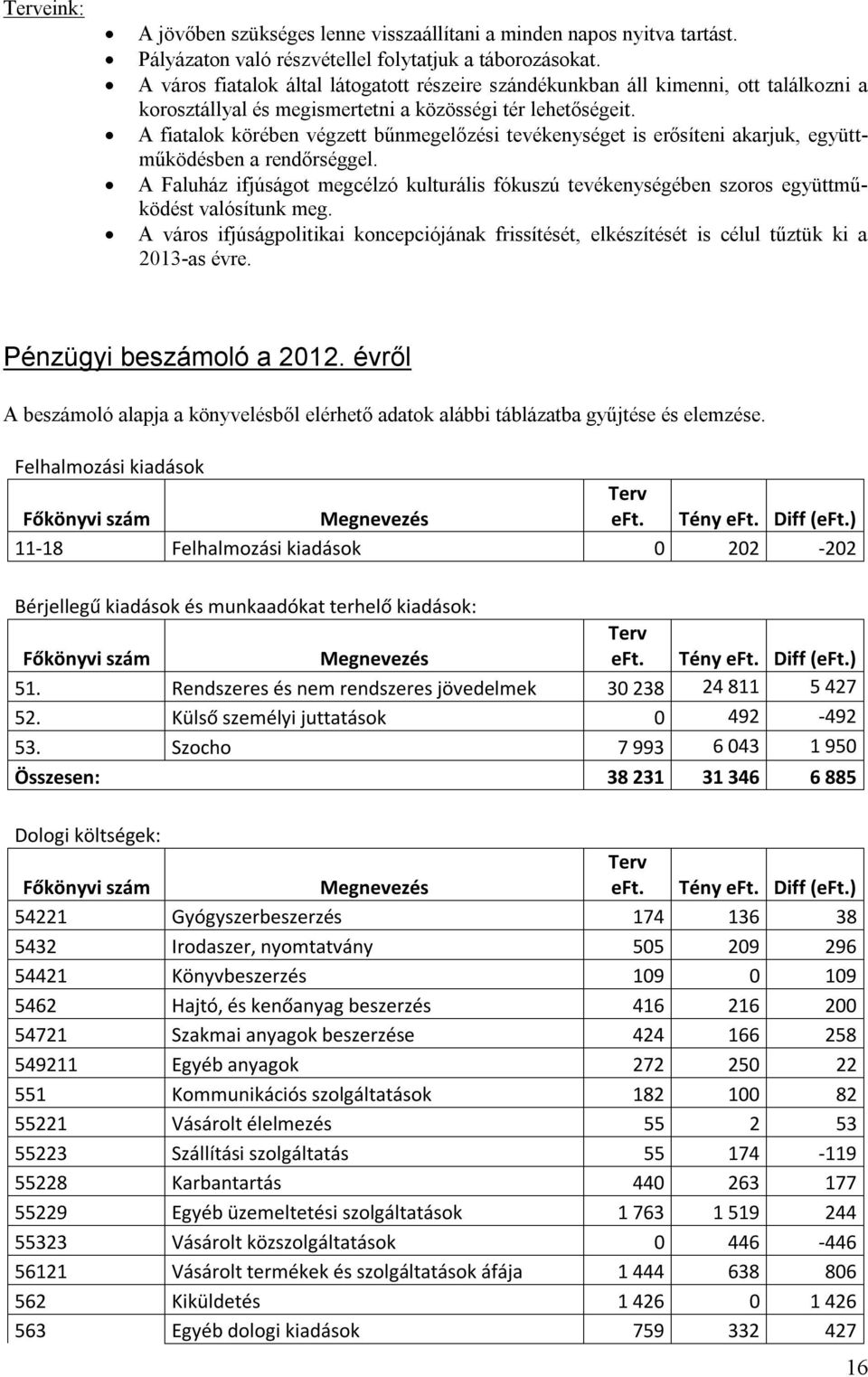 A fiatalok körében végzett bűnmegelőzési tevékenységet is erősíteni akarjuk, együttműködésben a rendőrséggel.