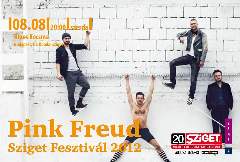 Óbudai sziget Pink Freud