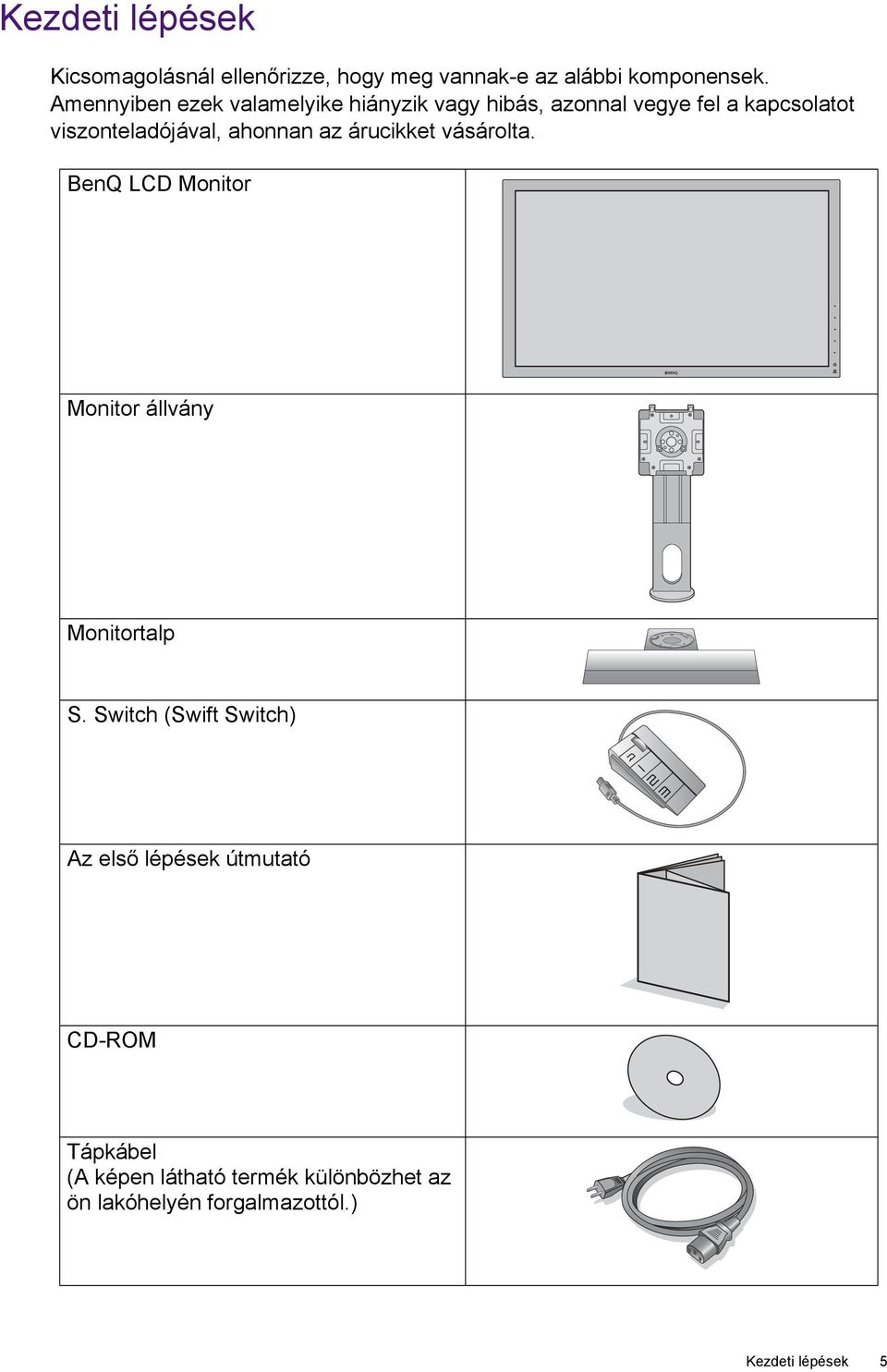 ahonnan az árucikket vásárolta. BenQ LCD Monitor Monitor állvány Monitortalp S.