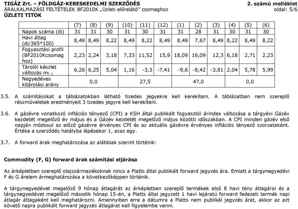 6,25 5,04 1,16-3,3-7,41-9,6-8,42-3,81 2,04 5,78 5,99 Negyedéves kitárolási arány 0,0 27,5 47,0 0,0 3.5. A számításokat a táblázatokban látható tizedes jegyekre kell kerekíteni.