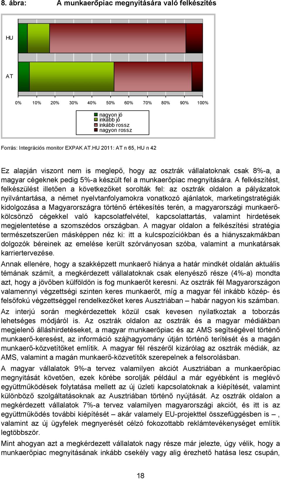 A felkészítést, felkészülést illetően a következőket sorolták fel: az osztrák oldalon a pályázatok nyilvántartása, a német nyelvtanfolyamokra vonatkozó ajánlatok, marketingstratégiák kidolgozása a