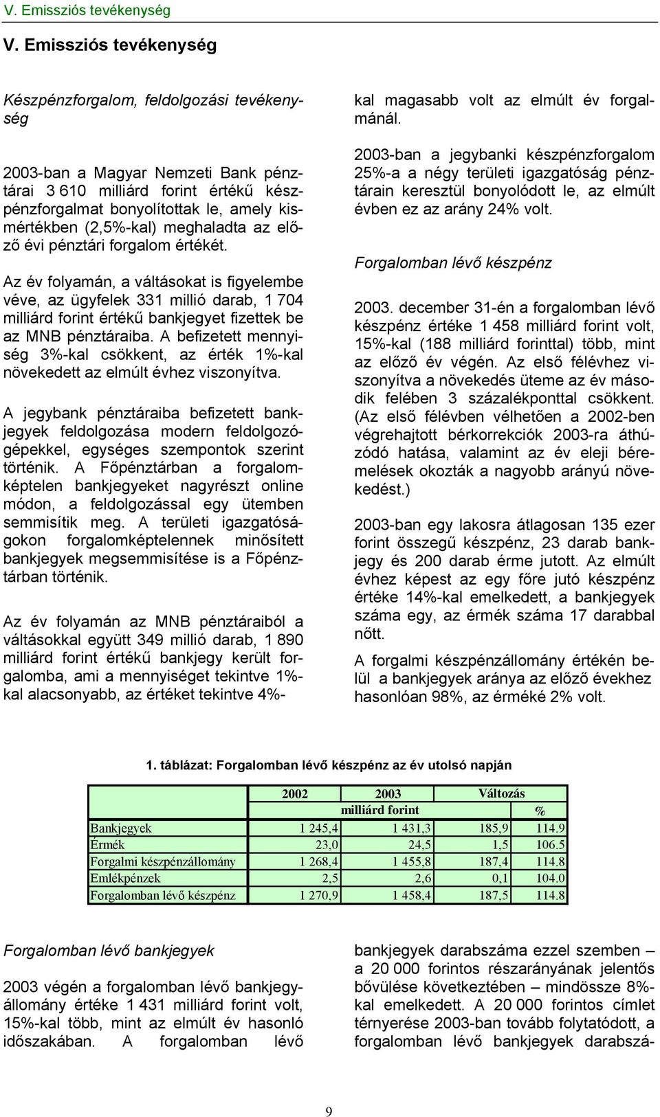 (2,5%-kal) meghaladta az előző évi pénztári forgalom értékét.