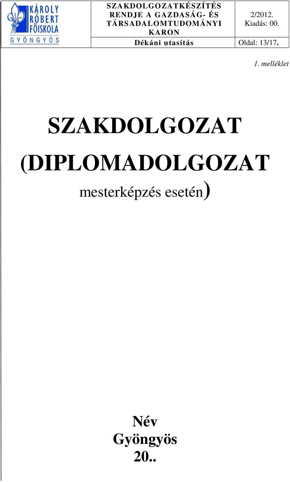 melléklet SZAKDOLGOZAT