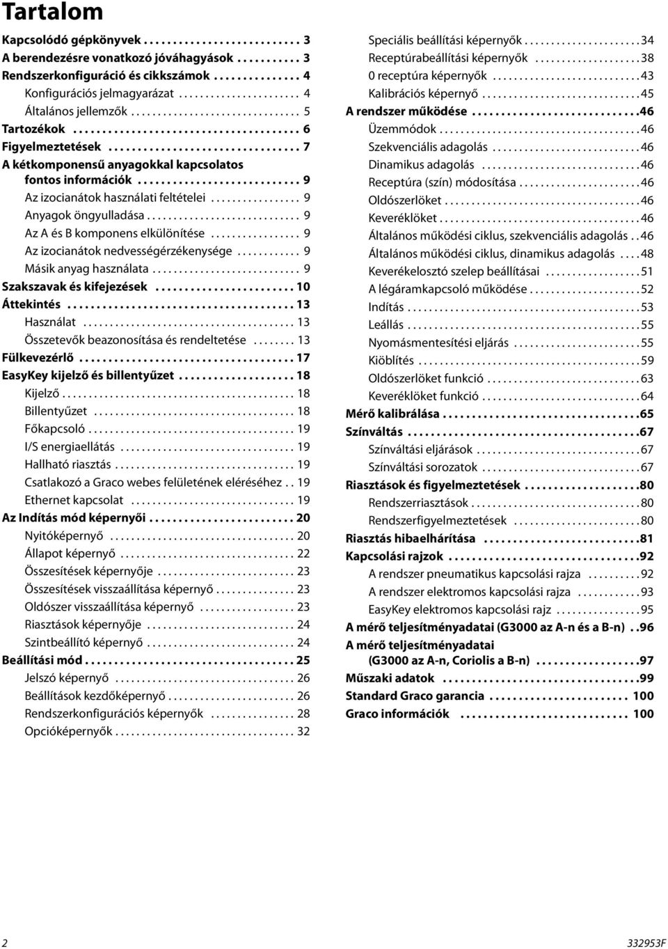 ................................ 7 A kétkomponensű anyagokkal kapcsolatos fontos információk............................ 9 Az izocianátok használati feltételei................. 9 Anyagok öngyulladása.