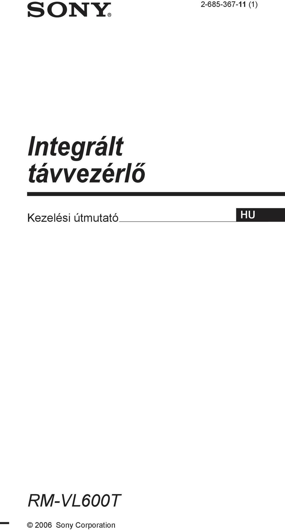 Kezelési útmutató HU