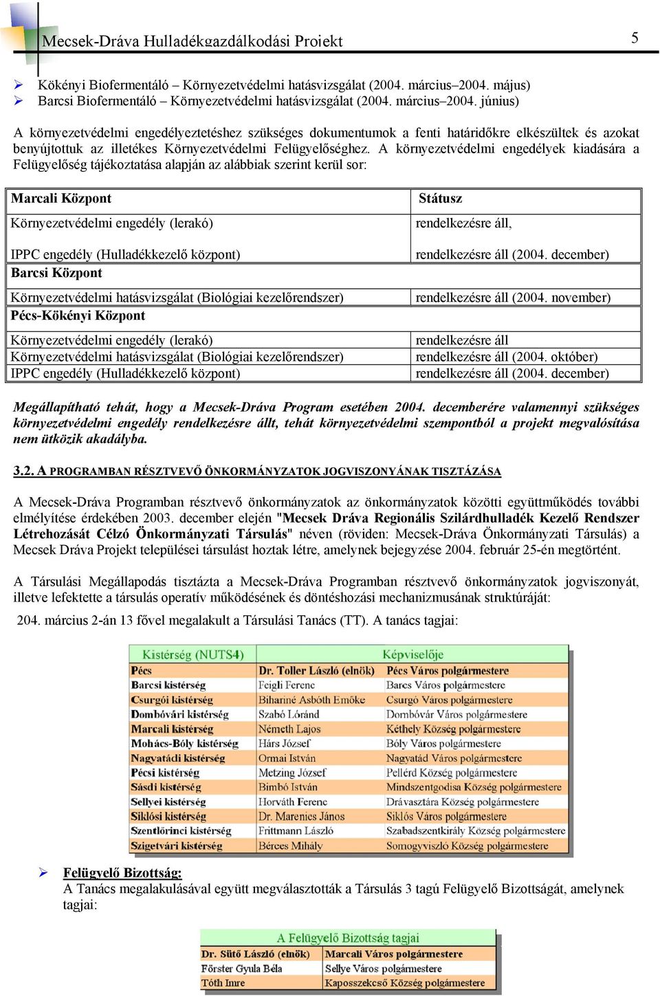 június) A környezetvédelmi engedélyeztetéshez szükséges dokumentumok a fenti határidőkre elkészültek és azokat benyújtottuk az illetékes Környezetvédelmi Felügyelőséghez.