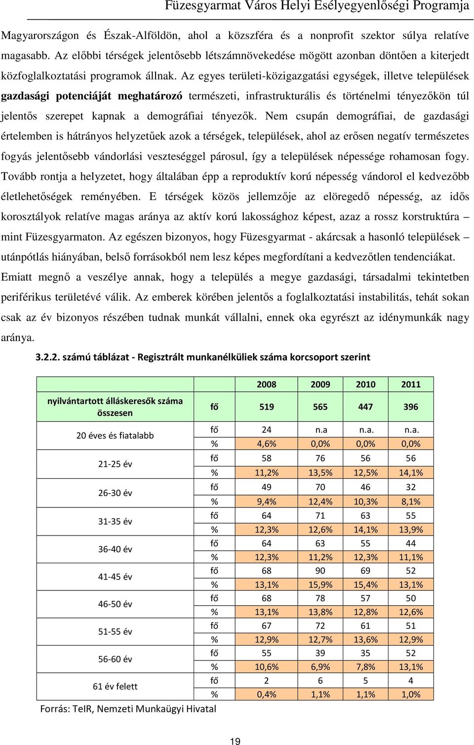 Az egyes területi-közigazgatási egységek, illetve települések gazdasági potenciáját meghatározó természeti, infrastrukturális és történelmi tényezőkön túl jelentős szerepet kapnak a demográfiai