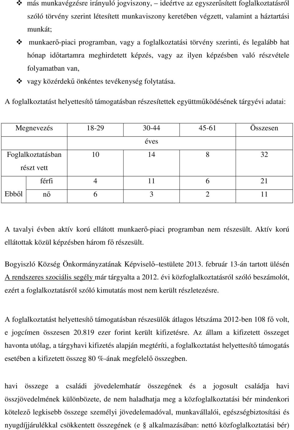 tevékenység folytatása.