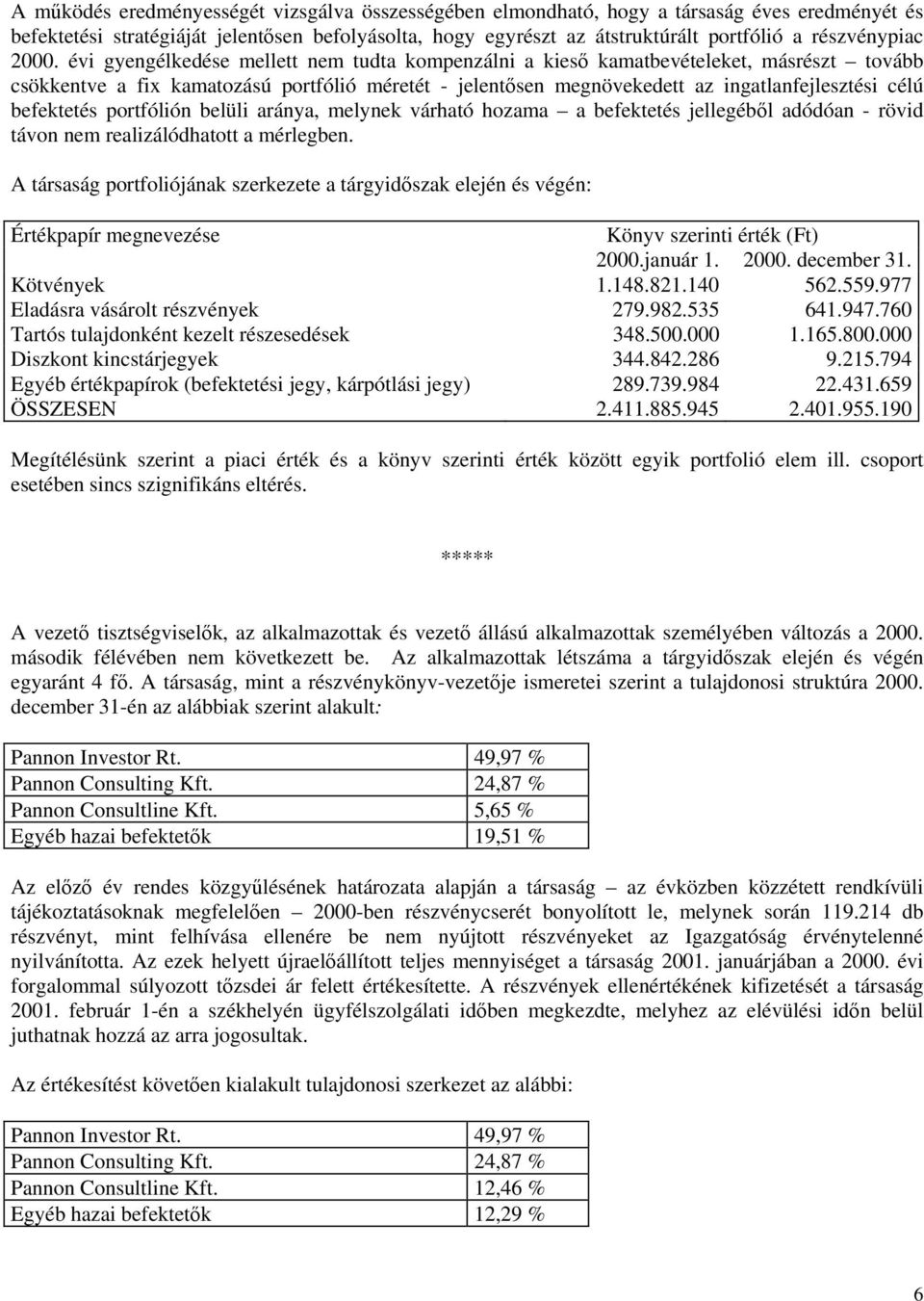 évi gyengélkedése mellett nem tudta kompenzálni a kieső kamatbevételeket, másrészt tovább csökkentve a fix kamatozású portfólió méretét - jelentősen megnövekedett az ingatlanfejlesztési célú