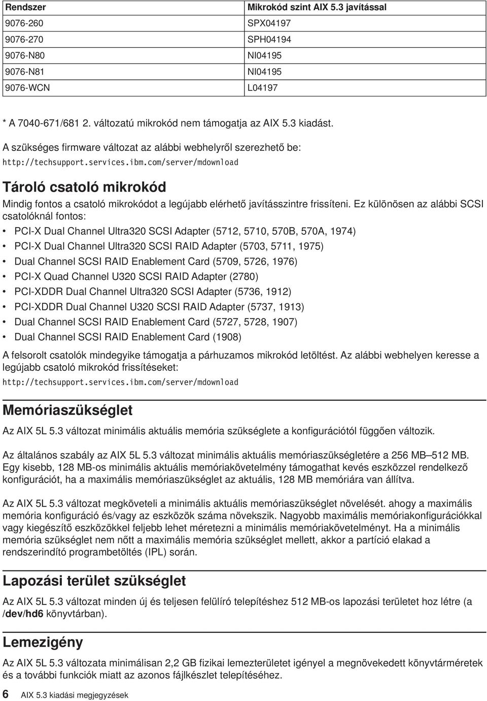 com/server/mdownload Tároló csatoló mikrokód Mindig fontos a csatoló mikrokódot a legújabb elérhető javításszintre frissíteni.