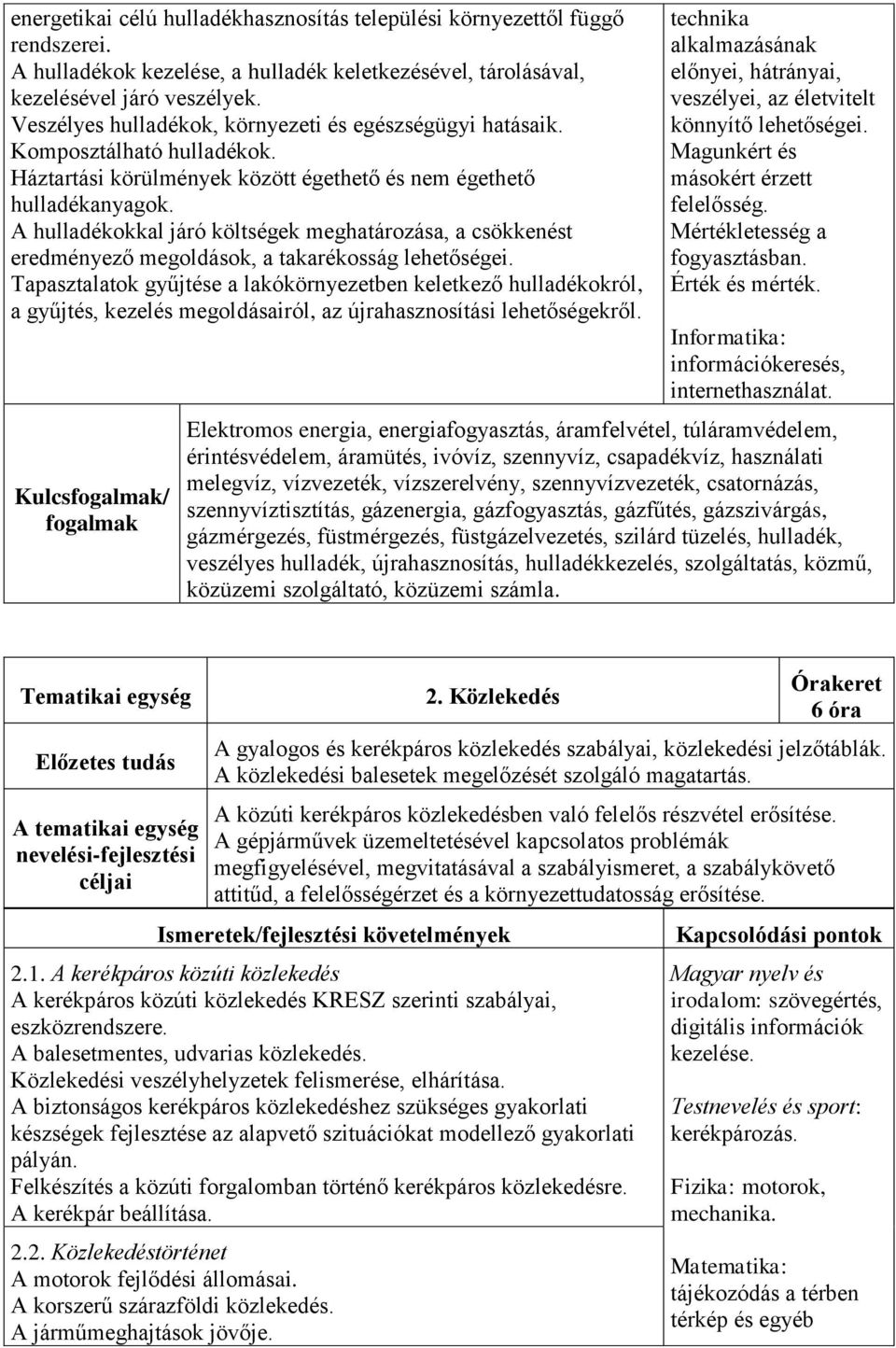 A hulladékokkal járó költségek meghatározása, a csökkenést eredményező megoldások, a takarékosság lehetőségei.