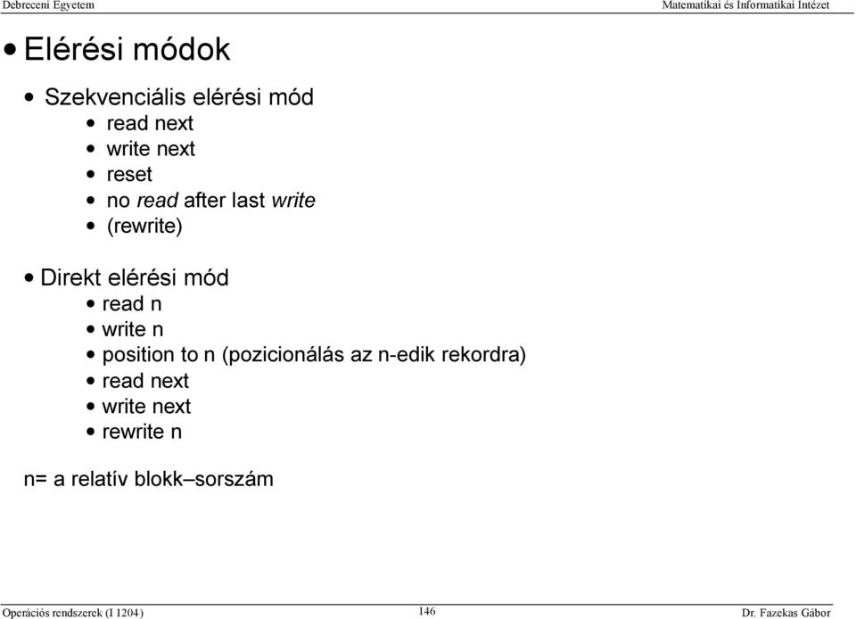 read n write n position to n (pozicionálás az n-edik