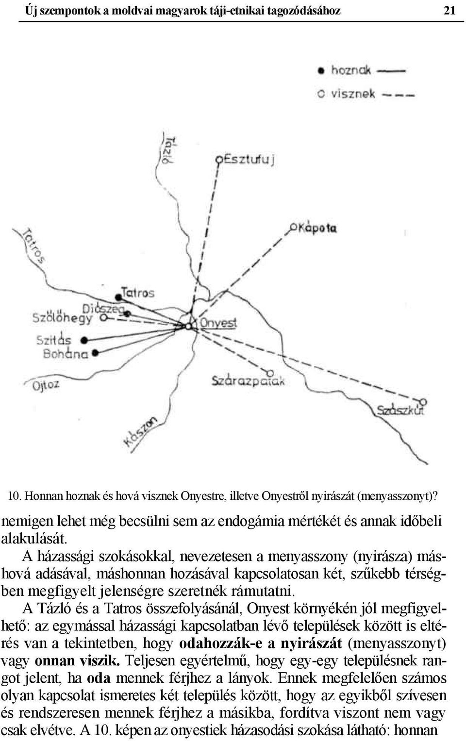 A házassági szokásokkal, nevezetesen a menyasszony (nyirásza) máshová adásával, máshonnan hozásával kapcsolatosan két, szűkebb térségben megfigyelt jelenségre szeretnék rámutatni.