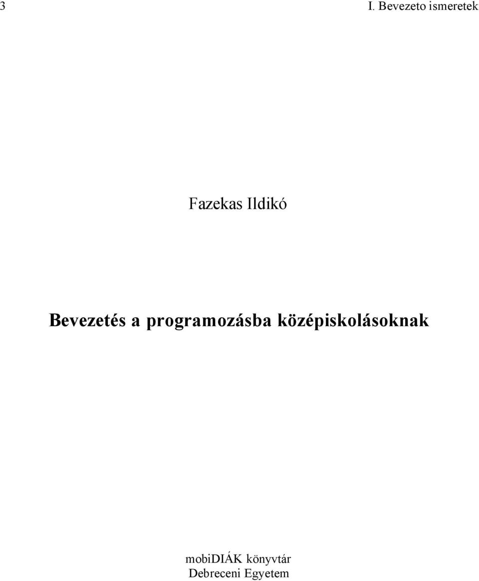 programozásba