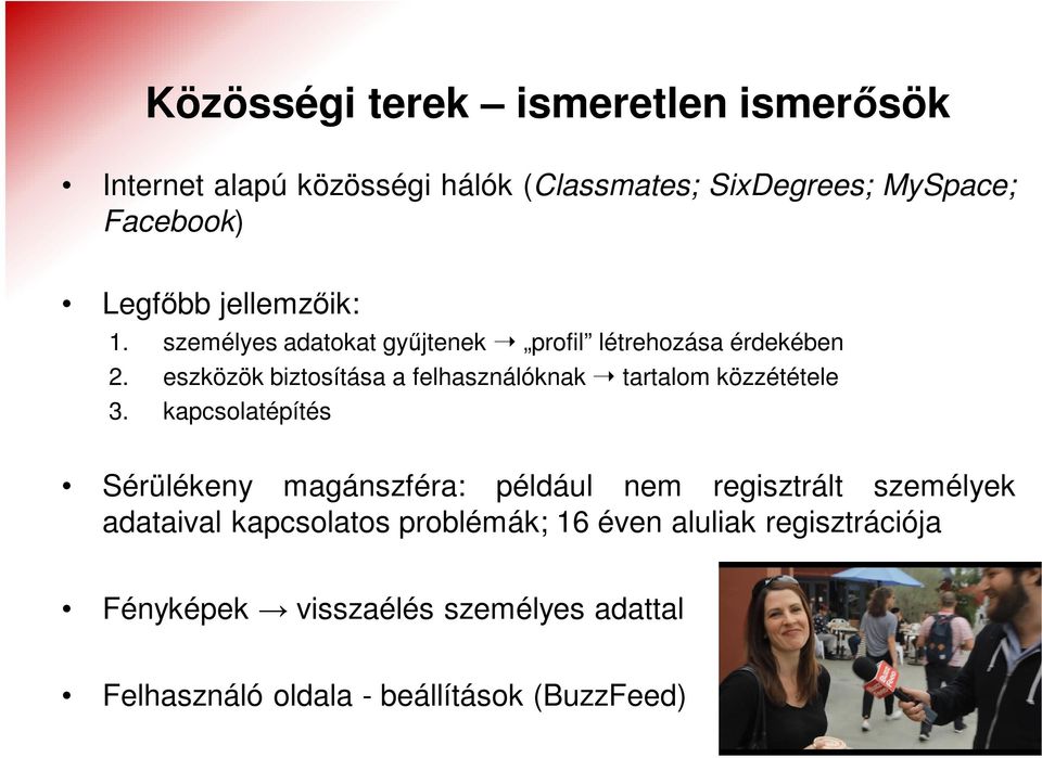 eszközök biztosítása a felhasználóknak tartalom közzététele 3.