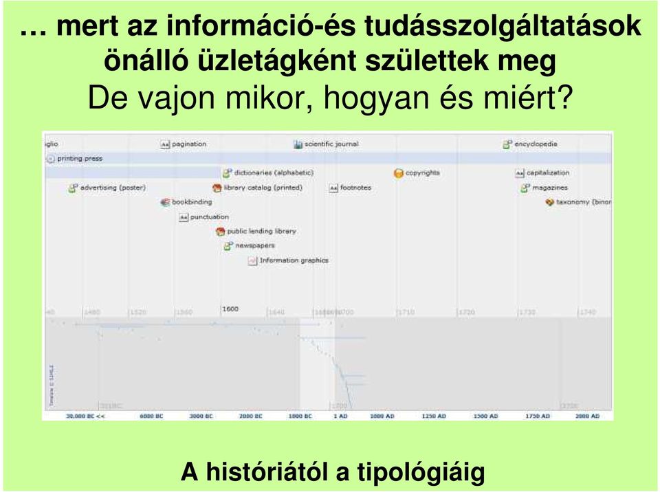 üzletágként születtek meg De