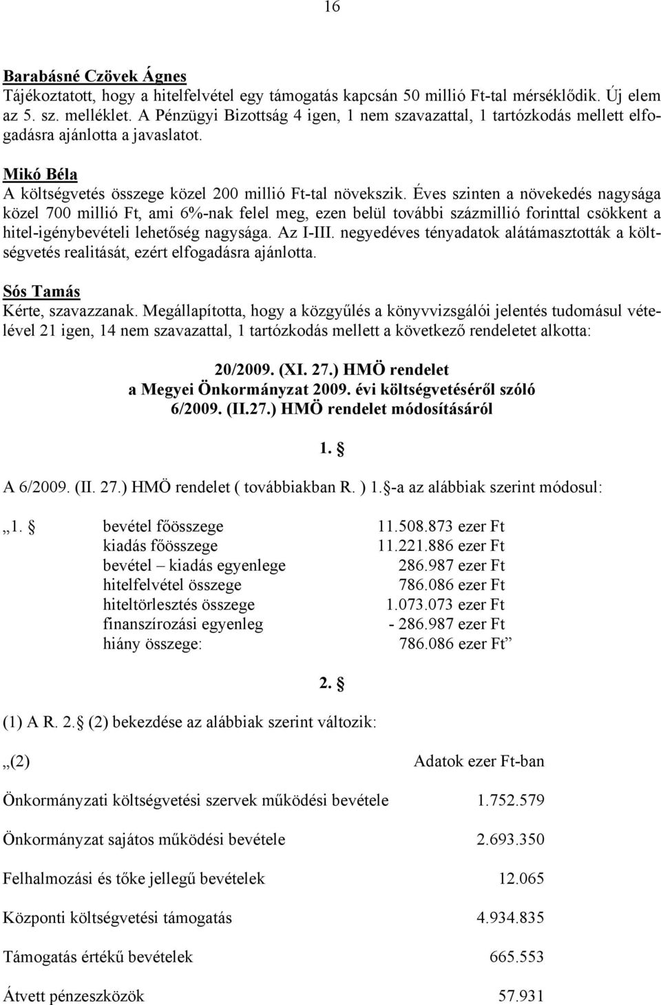 Éves szinten a növekedés nagysága közel 700 millió Ft, ami 6%-nak felel meg, ezen belül további százmillió forinttal csökkent a hitel-igénybevételi lehetőség nagysága. Az I-III.