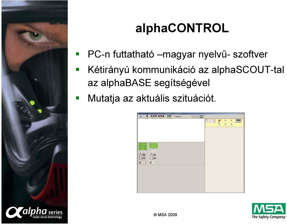 kommunikáció az alphascout-tal az