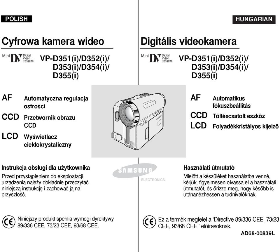 eksploatacji urzàdzenia nale y dok adnie przeczytaç niniejszà instrukcj i zachowaç jà na przysz oêç.