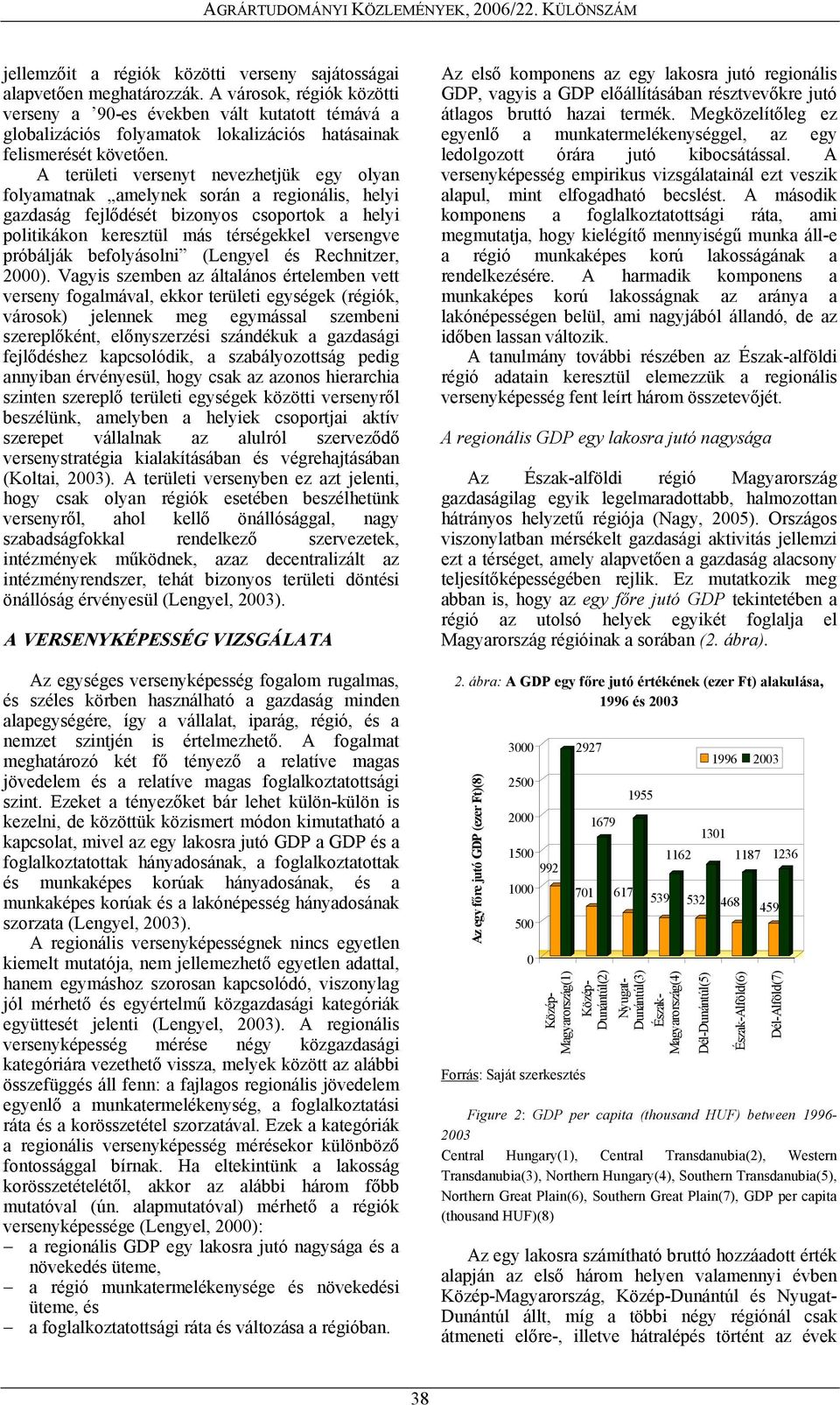 A területi versenyt nevezhetjük egy olyan folyamatnak amelynek során a regionális, helyi gazdaság fejlődését bizonyos csoportok a helyi politikákon keresztül más térségekkel versengve próbálják