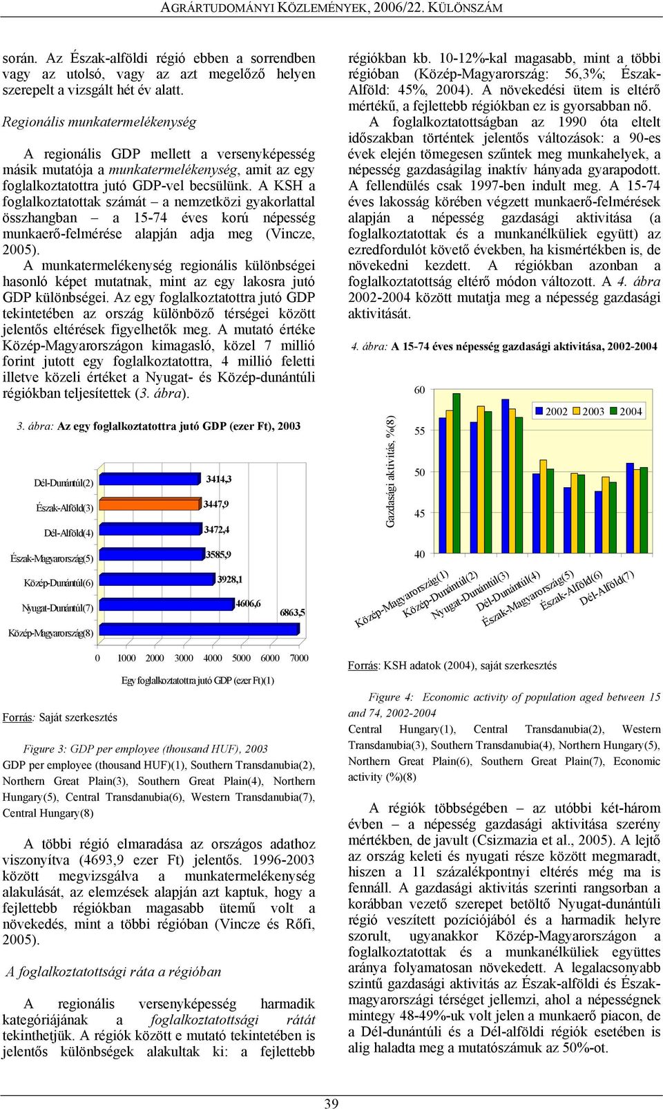 A KSH a foglalkoztatottak számát a nemzetközi gyakorlattal összhangban a 15-74 éves korú népesség munkaerő-felmérése alapján adja meg (Vincze, 2005).