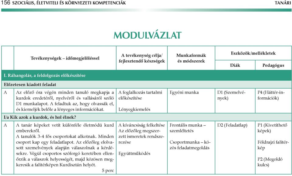 A feladtuk az, hogy olvassák el, és kiemeljék belőle a lényeges információkat.