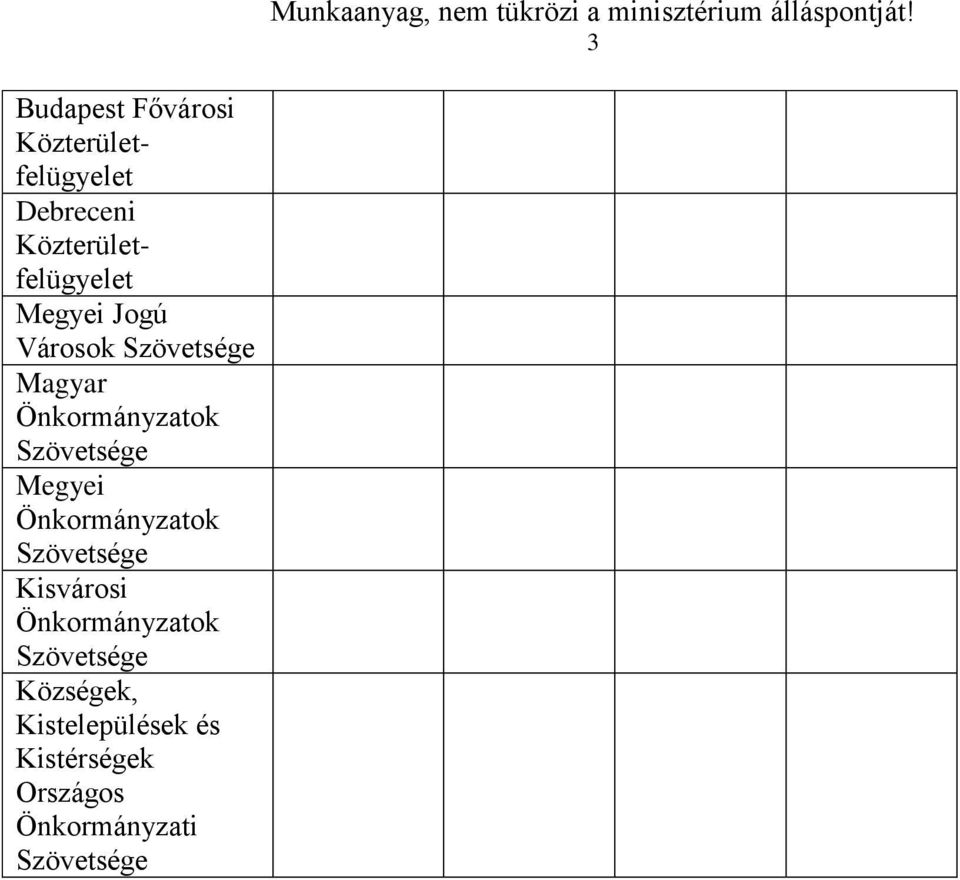 Szövetsége Kisvárosi Önkormányzatok Szövetsége Községek, Kistelepülések és