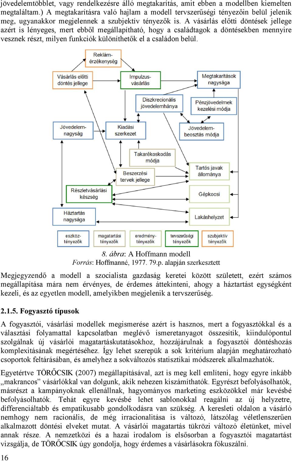 A vásárlás előtti döntések jellege azért is lényeges, mert ebből megállapítható, hogy a családtagok a döntésekben mennyire vesznek részt, milyen funkciók különíthetők el a családon belül. 16 8.