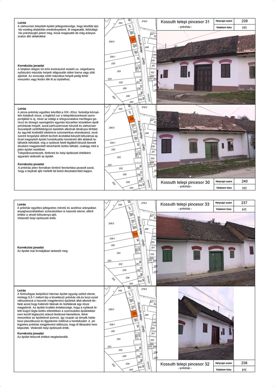 Az ereszalja söé mázolása helye pedig fehér meszelés vagy fesés illik i az épülehez. / 0 () úburkola A pince-présház együes későbbi,a XIX.-XXsz.