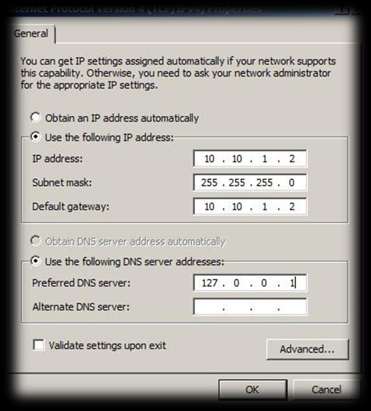 EXCHANGE INSTALL NETWORK