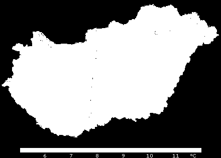 Az 50-80 C hőmérsékletű hévíz feltárására szinte az egész térség alkalmas (12. ábra). 80 C-nál melegebb termálvíz kitermelésére elsősorban Békés megye északi részén van lehetőség. 45 12.