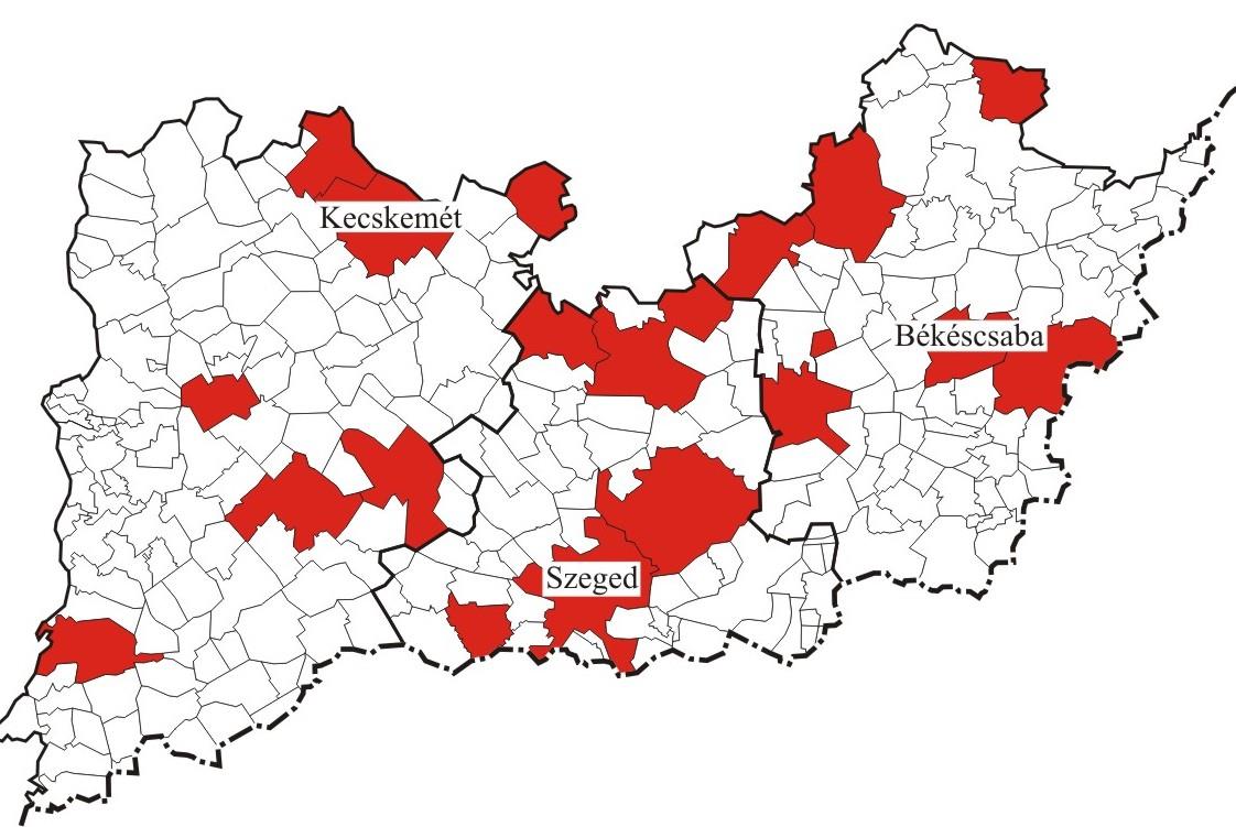 I.5. Turizmus és rekreáció A legnagyobb területű, az ország egyötödét kitevő Dél-Alföldi turisztikai régió a kereskedelmi szálláshelyek vendégszámát és a vendégéjszakák számát tekintve a kilenc hazai