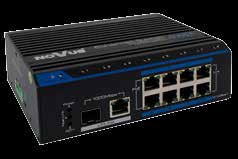 Switchek NV-208S/P+ 8-PORT POE+ SWITCH 1 x 1000 Mb/s UPLINK, 2 x 1000 Mb/s SFP UPLINK Portok: PoE+ portok: 8 x 10/100 Mb/s (egyidejűleg rendelkezésre álló portok, csökkentett teljesítményű