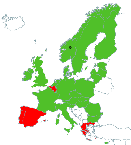 egy részét fogadta el és jelentette. A Bizottsághoz összesen 124 vízgyűjtő-gazdálkodási terv érkezett be (a várt 174-ből). E tervek 75%-a határokon átnyúló vízgyűjtőkre vonatkozik.